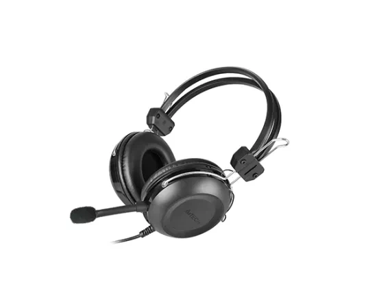 Căști gaming cu microfon A4TECH HU-35, Black - Imagine 4