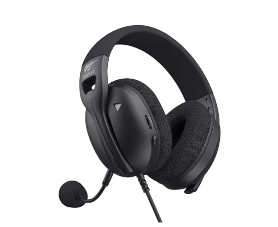 Casti gaming cu microfon HAVIT FUXI-H5D-BK, Difuzor 50mm, Black - Imagine 3