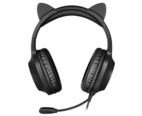 Căști gaming cu microfon pentru copii KRUGER & MATZ KM0659, Black - Imagine 3