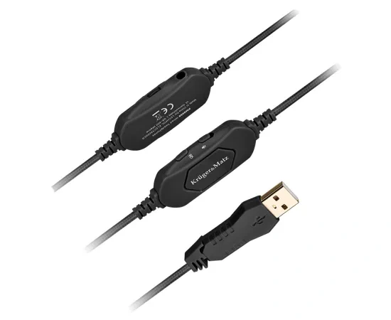 Căști gaming cu microfon pentru copii KRUGER & MATZ KM0659, Black - Imagine 5