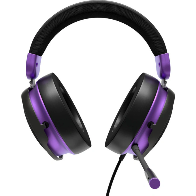Casti gaming DARK PROJECT Sono, Microfon, Difuzor 50 mm, Black/Purple - Imagine 1