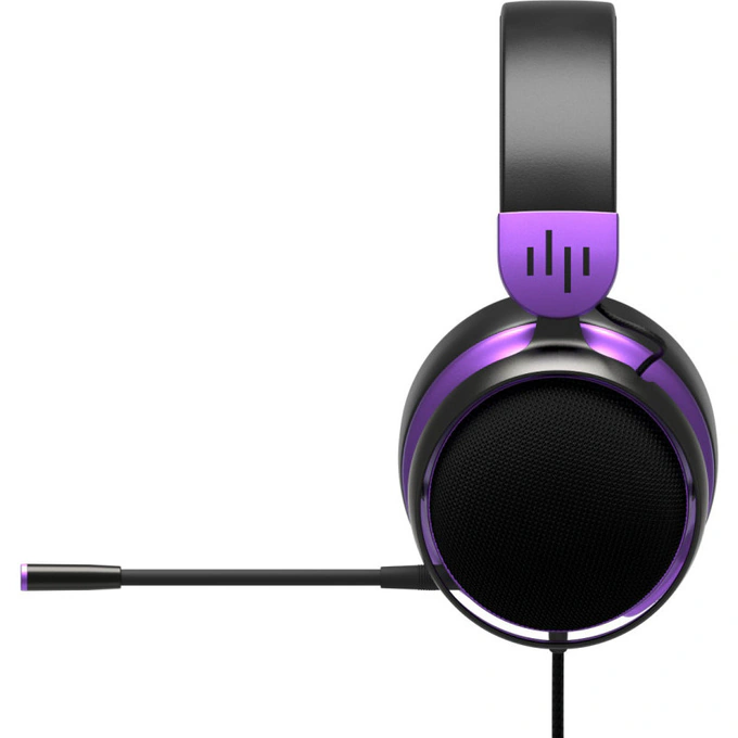 Casti gaming DARK PROJECT Sono, Microfon, Difuzor 50 mm, Black/Purple - Imagine 5