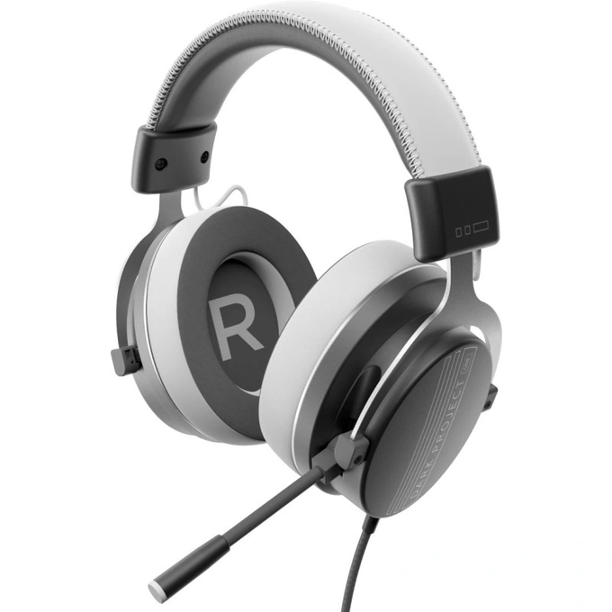 Casti gaming DARK PROJECT Vexo,  Microfon, Difuzor 50 mm, Gray - Imagine 3