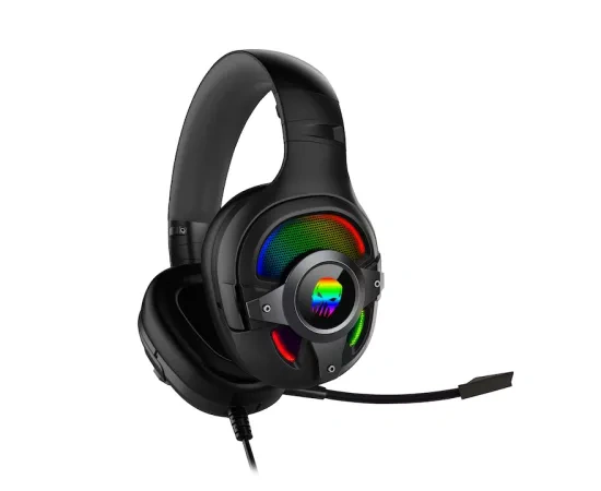Căști gaming KRUGER & MATZ Warrior GH-100 PRO RGB Black KM0660 - Imagine 1