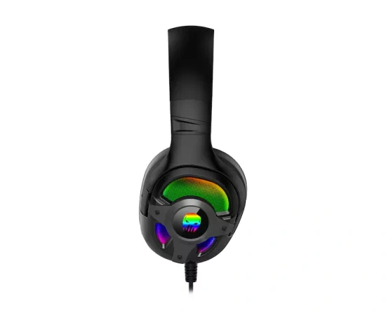 Căști gaming KRUGER & MATZ Warrior GH-100 PRO RGB Black KM0660 - Imagine 3