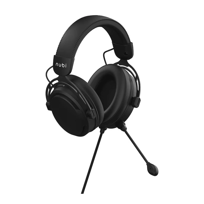 Casti gaming NUBI NH1 Pro, Microfon, Difuzor 50 mm, Black - Imagine 5