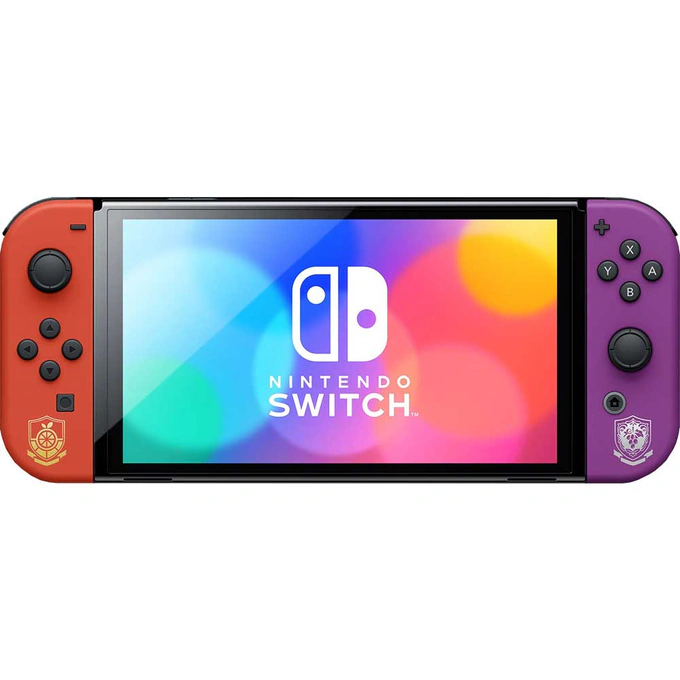 Consola NINTENDO Switch OLED Pokemon Scarlet & Violet Edition (Joy-Con Red/Violet) - Imagine 10