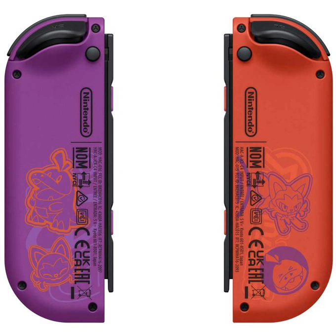 Consola NINTENDO Switch OLED Pokemon Scarlet & Violet Edition (Joy-Con Red/Violet) - Imagine 11