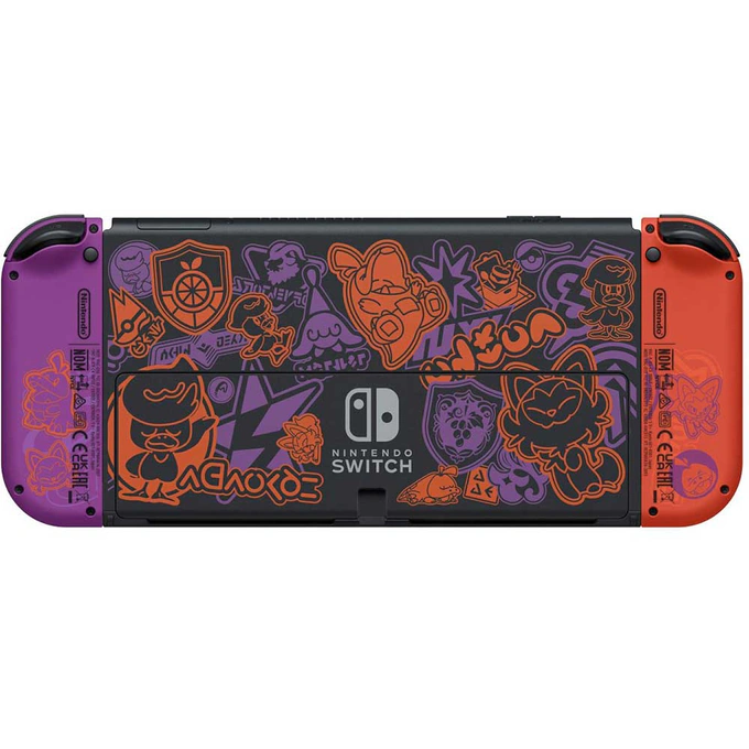 Consola NINTENDO Switch OLED Pokemon Scarlet & Violet Edition (Joy-Con Red/Violet) - Imagine 7