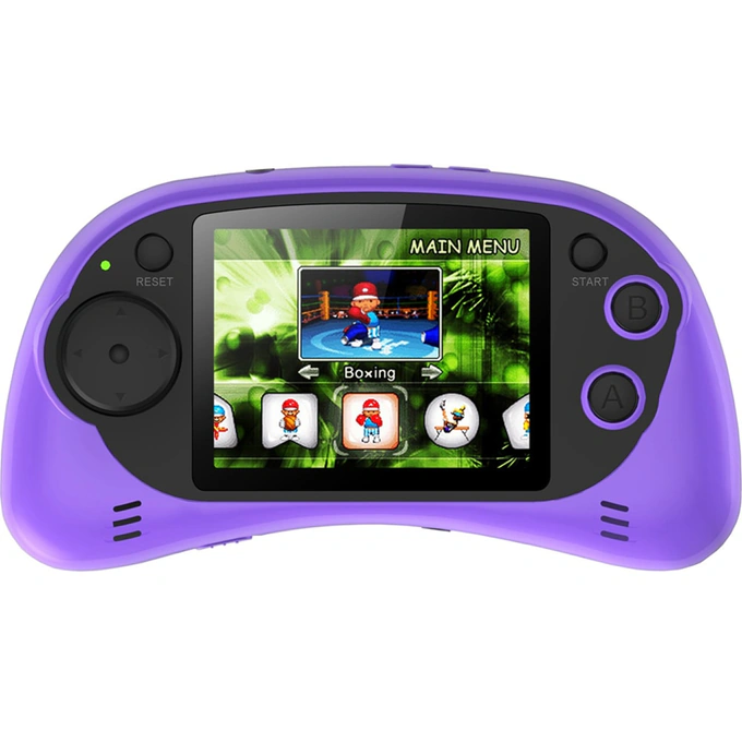 Consolă SERIOUX SRX-PGC200, ecran 2.7, 200 jocuri incluse, Purple - Imagine 1