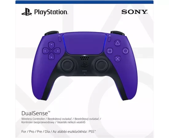 Controller Wireless SONY DualSense pentru PlayStation 5, Galactic Purple - Imagine 5