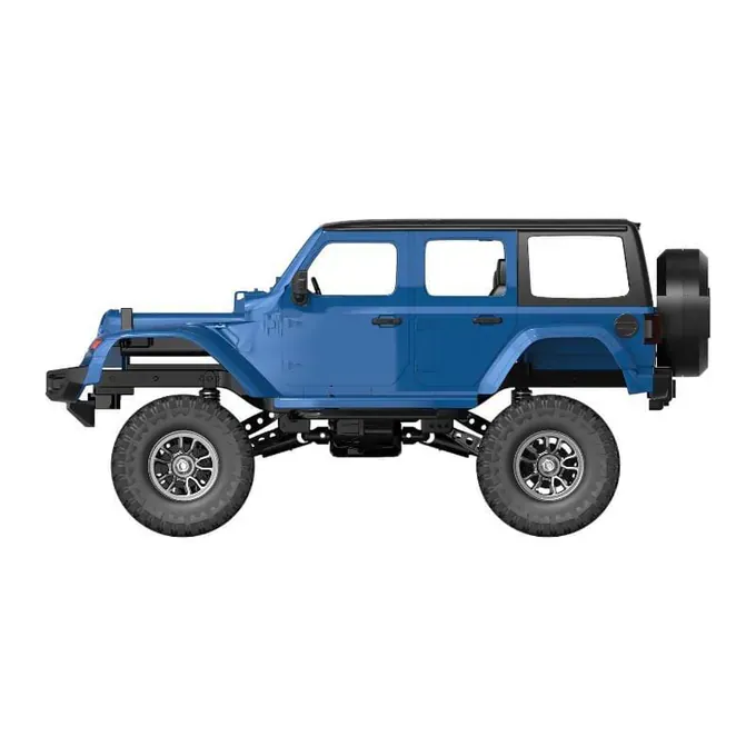 Masina RC DOUBLE EAGLE Jeep Crawler Pro E340-003BLUE, 1:14, 800mAh, Raza de actiune >25 m, Albastru - Imagine 3