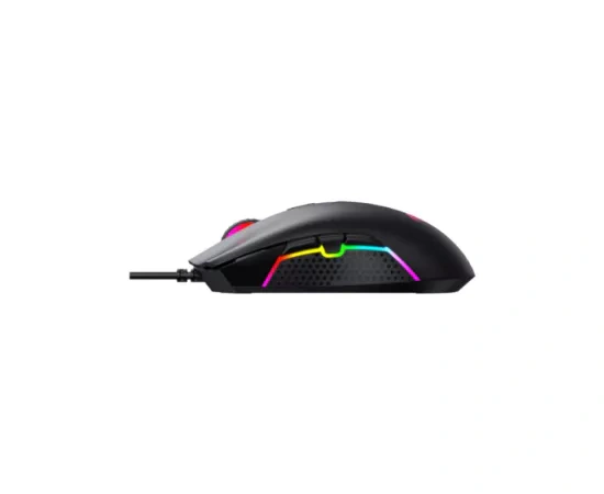 Mouse gaming cu fir HAVIT MS1010, 3600 DPI, USB, RGB, Black - Imagine 1
