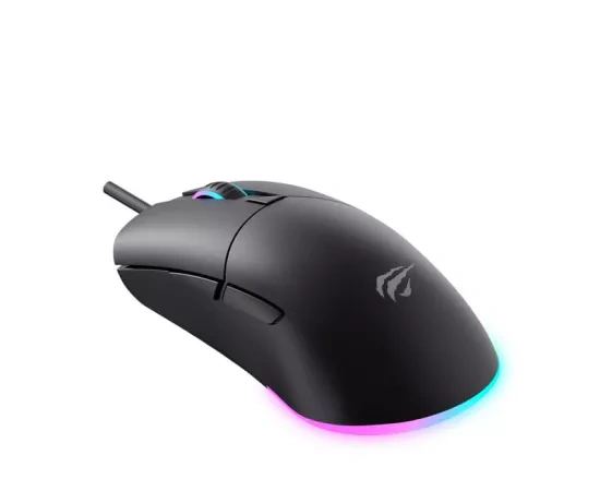 Mouse gaming cu fir HAVIT MS1038, 8000 DPI, RGB, 7 butoane programabile - Imagine 5