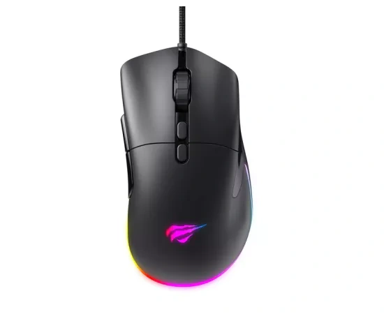 Mouse gaming cu fir HAVIT MS954, 12000 DPI, RGB, performanță și precizie - Imagine 1