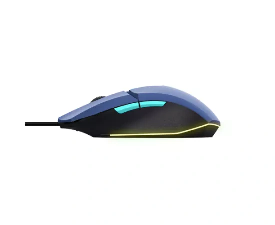 Mouse gaming cu fir TRUST GXT109B Felox 6400 DPI optic USB albastru - Imagine 5
