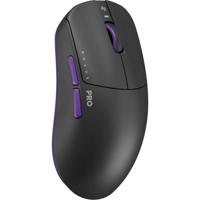 Mouse gaming wireless DARK PROJECT Novus Pro, 26000 dpi, Optic, Black - Imagine 3