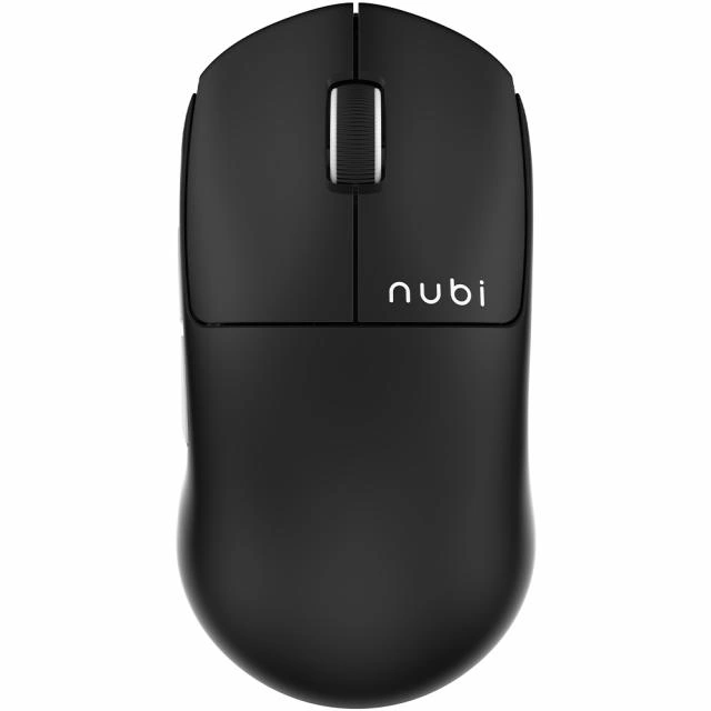 Mouse gaming wireless NUBI NM1-WL-BL, 26000 DPI, USB, Black - Imagine 1