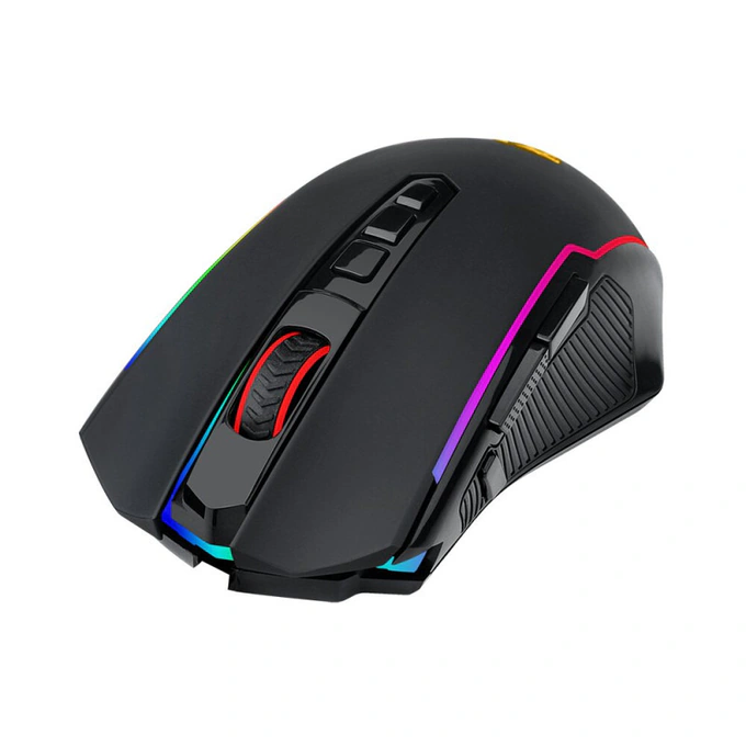 Mouse gaming wireless REDRAGON Nix M914-RGB, 5000 dpi, Optic, RGB, Black - Imagine 3