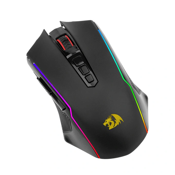 Mouse gaming wireless REDRAGON Nix M914-RGB, 5000 dpi, Optic, RGB, Black - Imagine 5