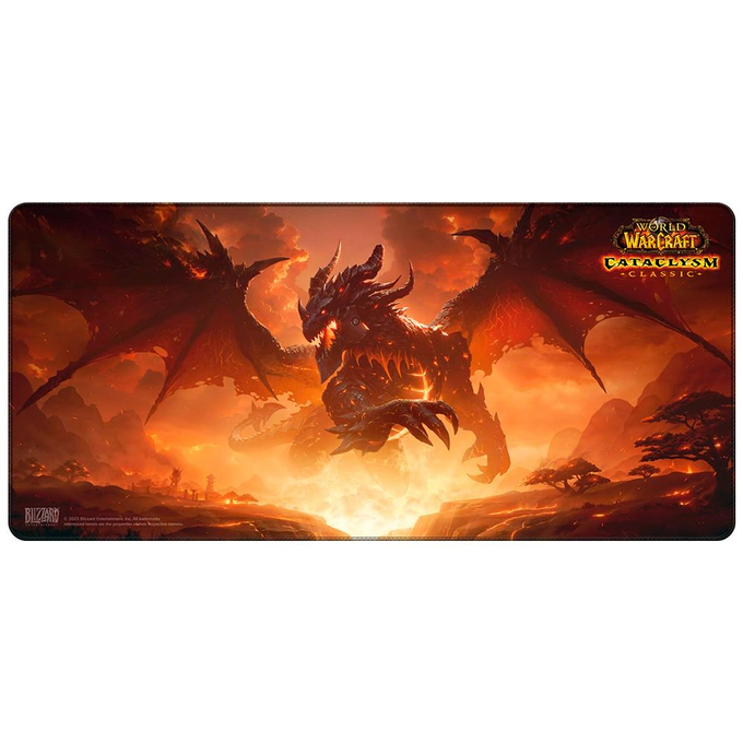 Mouse Pad Gaming BLIZZARD World of Warcraft Cataclysm Deathwing XL - Imagine 1