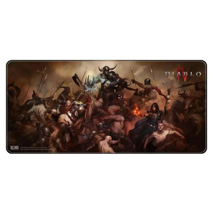 Mouse Pad Gaming XL BLIZZARD Diablo IV Heroes Edition - Imagine 1