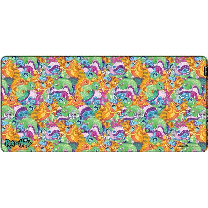 Mousepad WARNER BROS Rick and Morty Monster Jam XL - Imagine 1