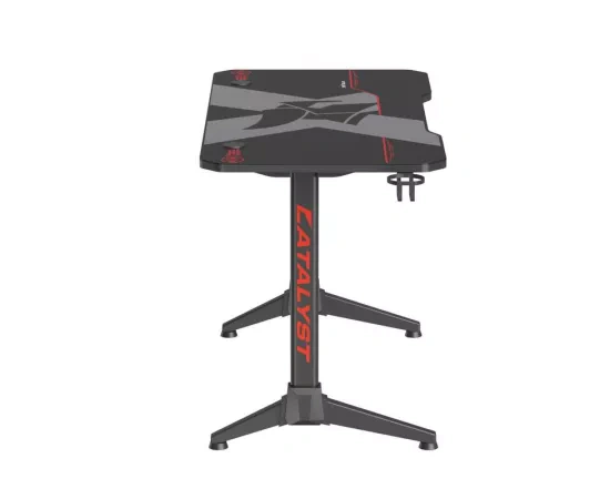 Birou gaming SERIOUX Catalyst SRXGT-CATALYST, Black – performanță, stabilitate și design modern - Imagine 4