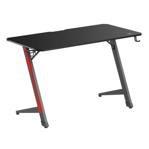 Birou gaming SERIOUX SRXGT-RAZOR, Black/Red - Imagine 3