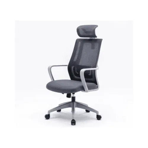 Scaun ergonomic Serioux Office Shark SRX-OC01-FA-G, gri - Imagine 1