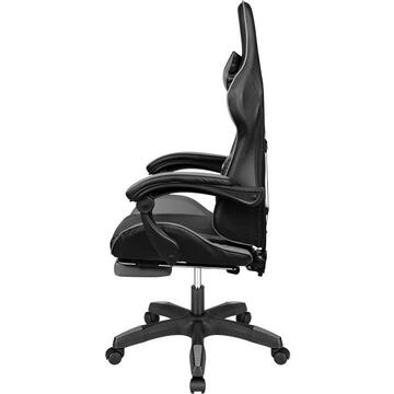 Scaun gaming Kruger Matz GX-150 Gray KM0790-G – confort ergonomic și design modern - Imagine 5