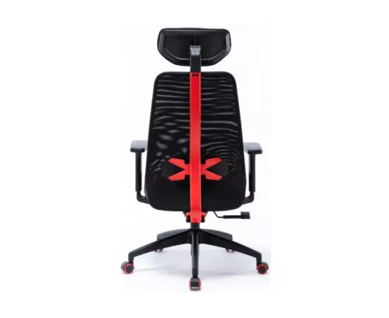 Scaun gaming SERIOUX Kyrian X-GC02-3D-R, max. 130kg, Negru-Rosu - Imagine 3