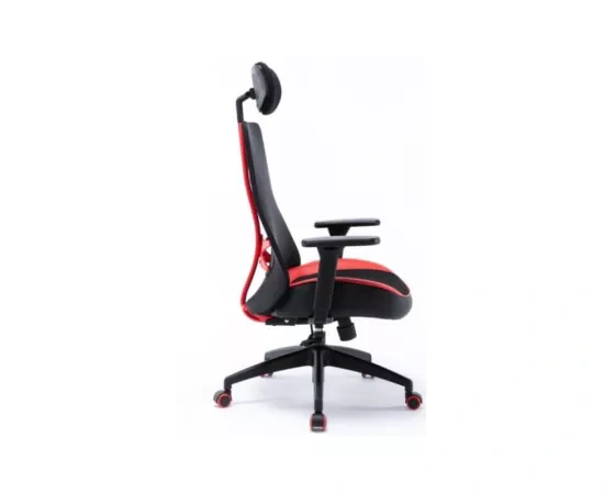 Scaun gaming SERIOUX Kyrian X-GC02-3D-R, max. 130kg, Negru-Rosu - Imagine 5