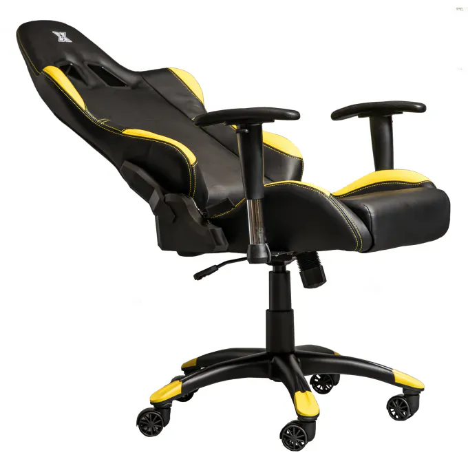 Scaun Gaming Serioux X-GC01-2D-Y, Negru-Galben - Imagine 3