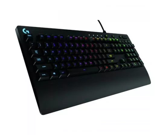 Logitech Tastatura gaming Logitech G213 Prodigy RGB LED, USB, Layout US, Negru - IT-Fashion.ro