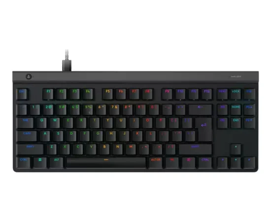 Tastatura gaming Logitech G515 TKL Low Profile RGB, USB, Black - Imagine 1