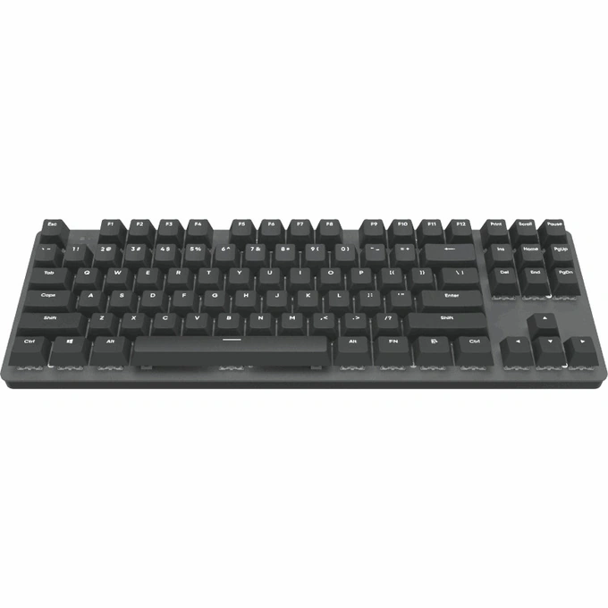 Tastatură Gaming NUBI NK87-BL-ANSI, Mecanică, Hot-Swappable, RGB, ANSI, Black - Imagine 1