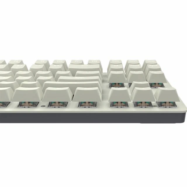 Tastatură mecanică cu fir NUBI NK87-WH-ANSI, White - Imagine 4