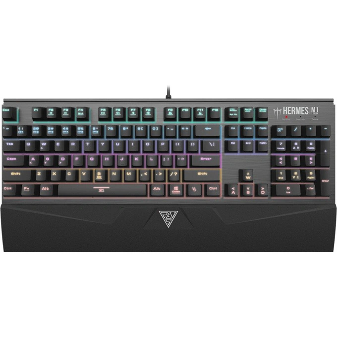 Tastatura mecanică de gaming Gamdias Hermes M1 RGB (HERMES-M1-BN) - Imagine 1