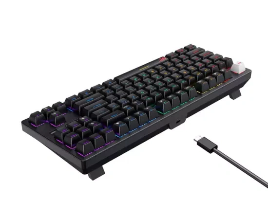 Tastatura mecanică de gaming HAVIT KB892L RGB cu fir USB – performanță și stil - Imagine 4