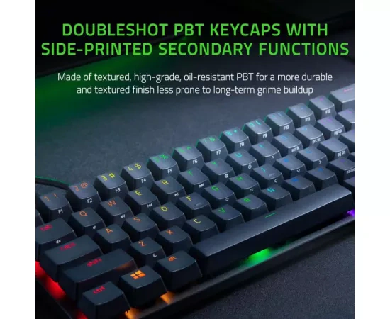 Tastatura mecanică de gaming Razer Huntsman Mini – performanță compactă și viteză optică - Imagine 3