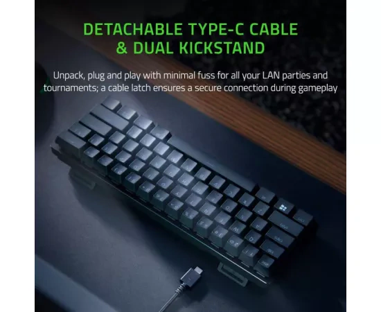 Tastatura mecanică de gaming Razer Huntsman Mini – performanță compactă și viteză optică - Imagine 4