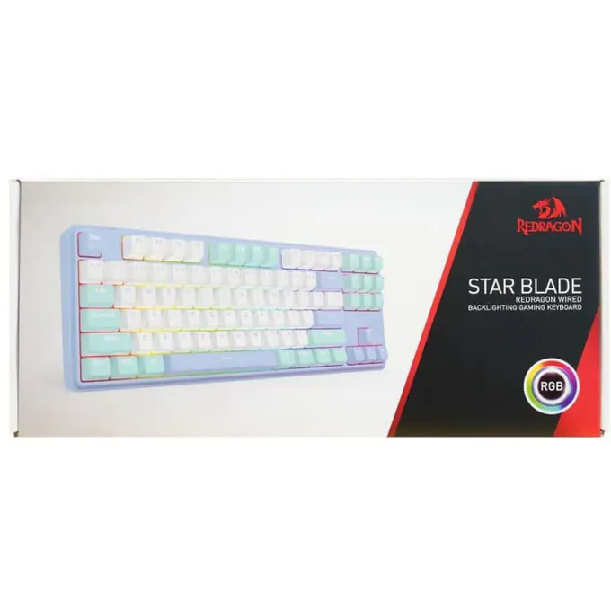 Tastatură mecanică de gaming Redragon K707WBB-RGB Star Blade - Imagine 6