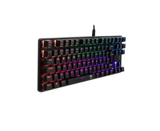 Tastatura mecanică de gaming T-DAGGER Bora T-TGK313R-BL RGB, USB, Neagră - Imagine 3