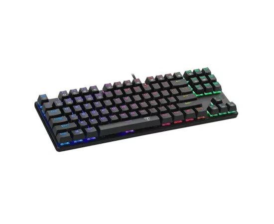 Tastatura mecanică de gaming T-DAGGER Bora T-TGK313R-BL RGB, USB, Neagră - Imagine 5
