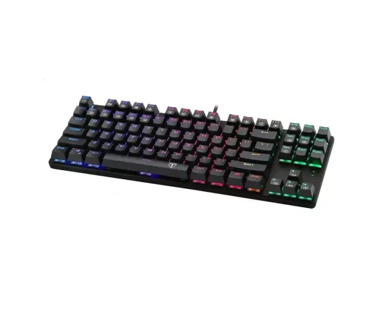 Tastatura mecanică de gaming T-DAGGER Bora T-TGK313R-BL RGB, USB, Neagră - Imagine 6
