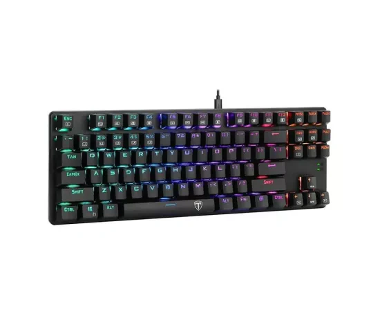Tastatura mecanică de gaming T-DAGGER Bora T-TGK313R-BL RGB, USB, Neagră - Imagine 7