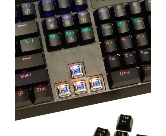 Tastatura mecanică de gaming T-DAGGER Pavones T-TGK319-BL RGB, USB, Black - Imagine 3