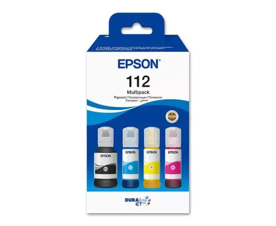 Cerneala EPSON EcoTank 112 Multipack C13T06C64A - Imagine 1