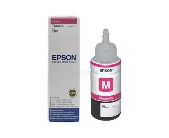 Cerneala EPSON T66434A, 70ml, Magenta - Imagine 1